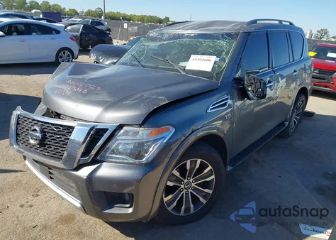 2017 Nissan Armada Sl z USA, uszkodzony, nr VIN JN8AY2NDXH9001348